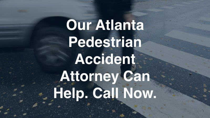 Atlanta Pedestrian Accident Attorney