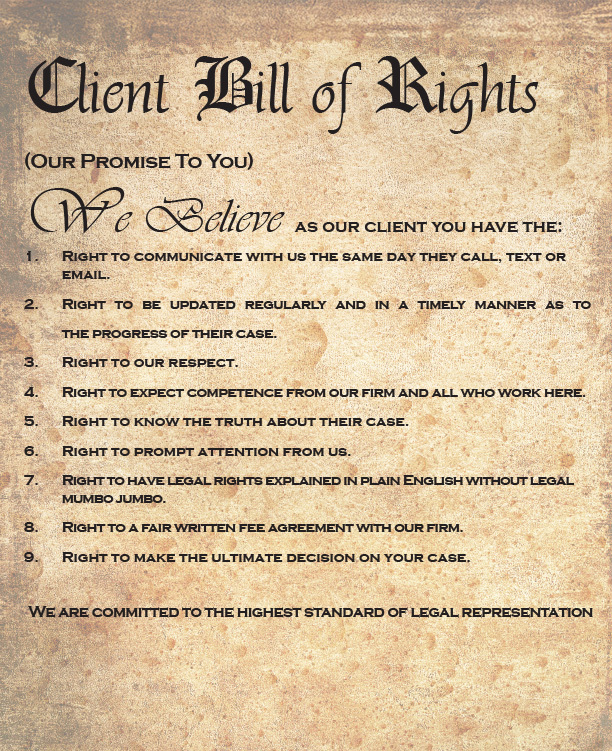 client bill of rights